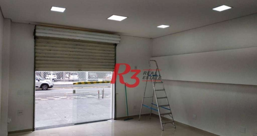 Loja à venda, 75 m² por R$ 1.490.000,00 - Boqueirão - Santos/SP