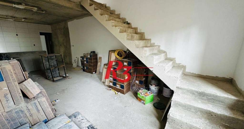 Casa com 3 dormitórios à venda, 145 m² por R$ 1.230.000,00 - Aparecida - Santos/SP