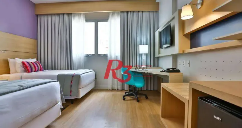 Flat com 1 quarto à venda na Avenida Marechal Floriano Peixoto, 241, Gonzaga, Santos