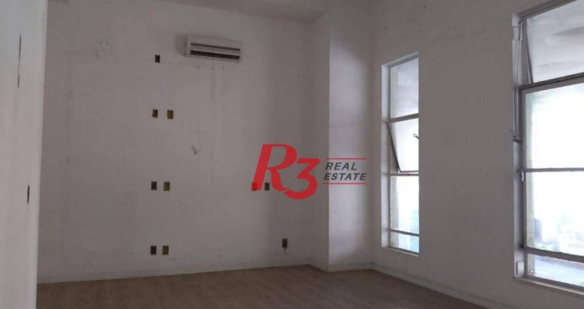 Sala comercial para alugar na Rua Goitacazes, 41, Gonzaga, Santos