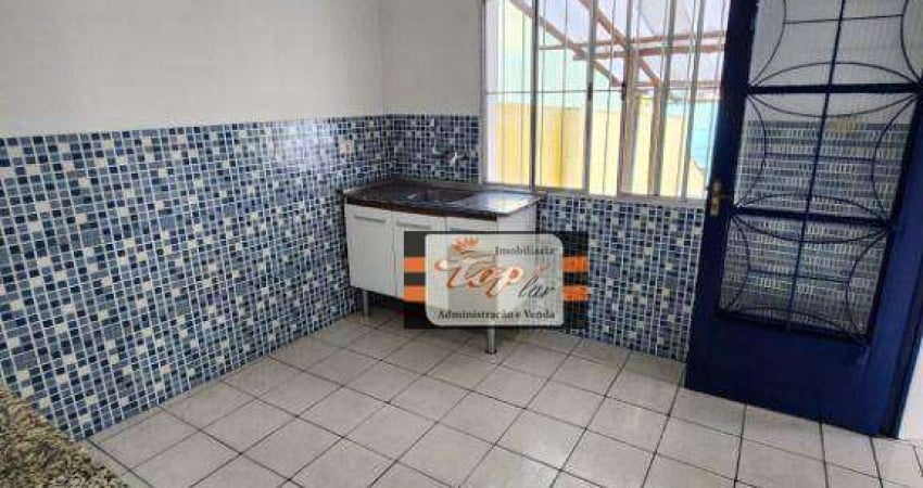 Casa com 1 dormitório para alugar, 45 m² por R$ 1.350,00/mês - Jardim São José - São Paulo/SP