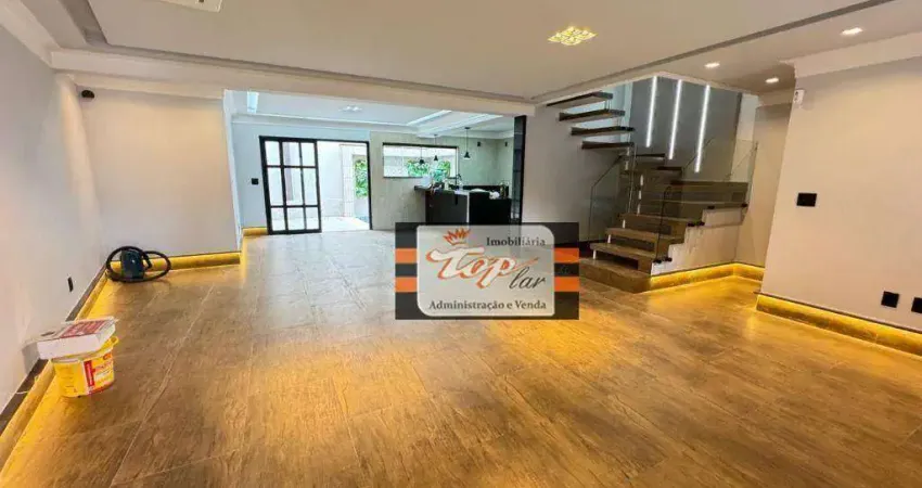 Sobrado de alto padrão com 3 suítes à venda, 220 m² por R$ 1.700.000 - Vila Barreto - São Paulo/SP