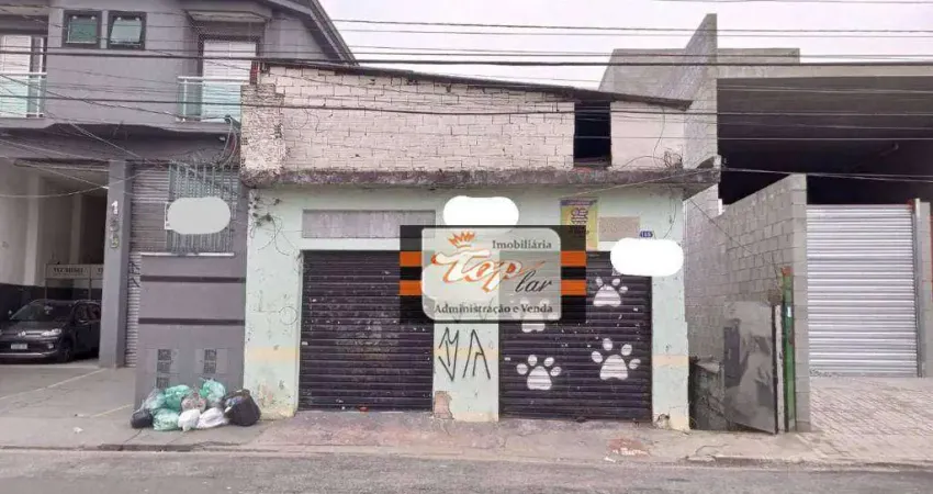 Terreno à venda, 224 m² por r$ 410.000,00 - piqueri - são paulo/sp