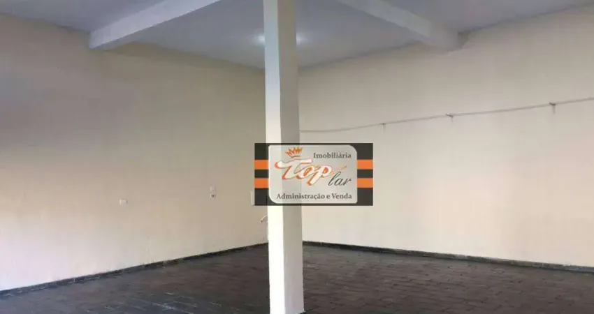 Salão para alugar, 120 m² por r$ 1.800,00/mês - vila renato (zona norte) - são paulo/sp