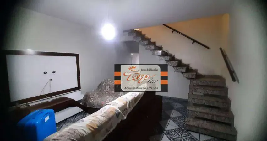 Sobrado com 3 dormitórios para alugar, 130 m² por r$ 2.300,00/mês - vila renato (zona norte) - são paulo/sp