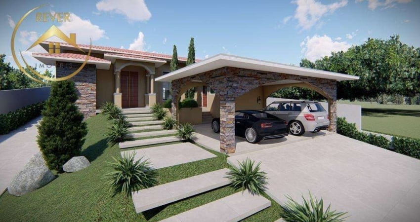 Casa à venda em Campinas, Loteamento Residencial Entre Verdes (Sousas), com 3 suítes, com 443 m²