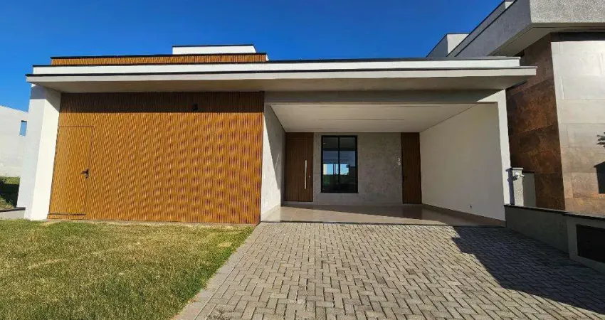 Casa à venda em paulínia, jardim ypê, com 3 suítes, com 186.41 m², condominio la dolce vitta