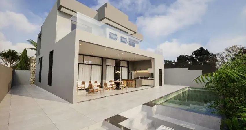 Casa à venda em campinas, alphaville dom pedro 3, com 3 suítes, com 340 m²