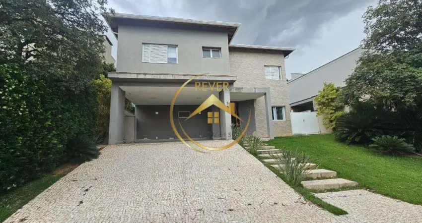 Sobrado à venda em campinas, alphaville dom pedro, com 3 suítes, com 360 m²