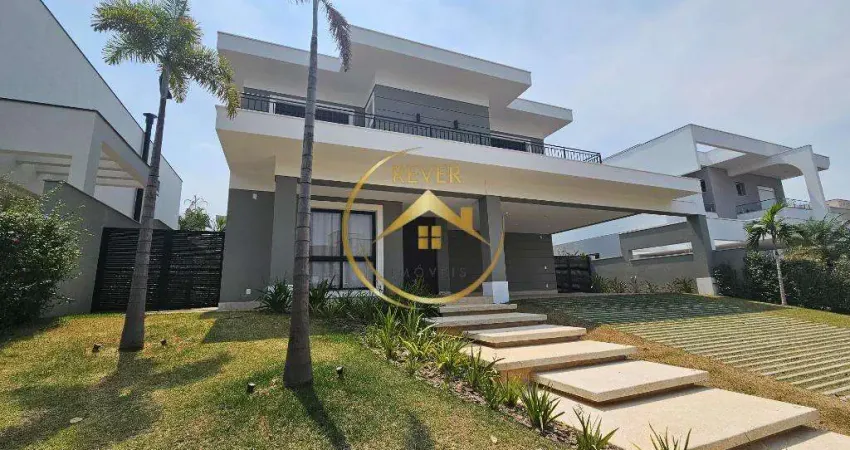 Sobrado à venda e para alugar em Campinas, Loteamento Mont Blanc Residence, com 4 suítes, com 453 m²