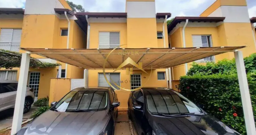 Casa à venda em campinas, parque taquaral, com 3 quartos, com 133 m², condomínio residencial resedá