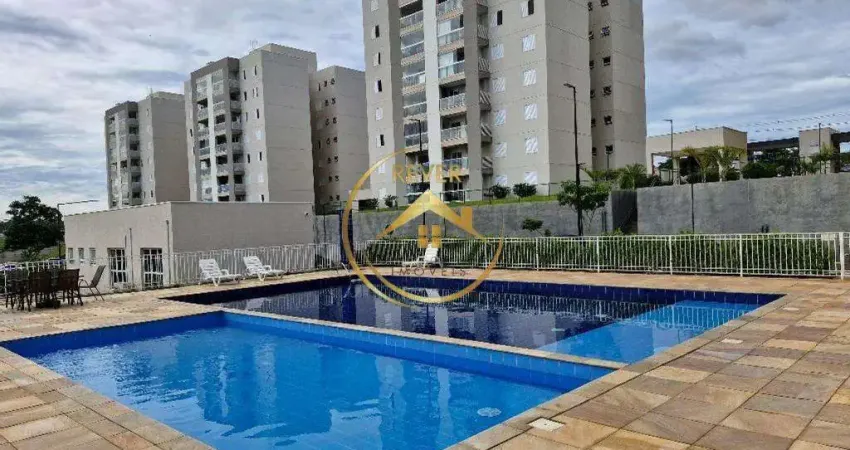 Apartamento à venda em paulínia, balneário tropical, com 3 quartos, com 80 m²