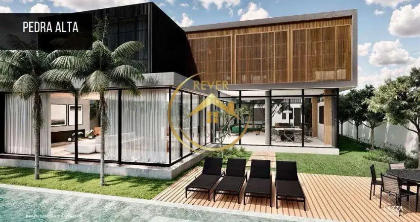 Casa à venda em campinas, loteamento residencial pedra alta (sousas), com 5 suítes, com 665 m²