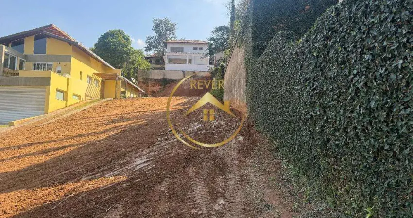 Terreno à venda em valinhos, chácaras alpina, com 670 m², novo gramado