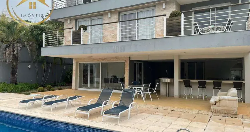 Sobrado à venda em campinas, parque da hípica, com 5 suítes, com 700 m²