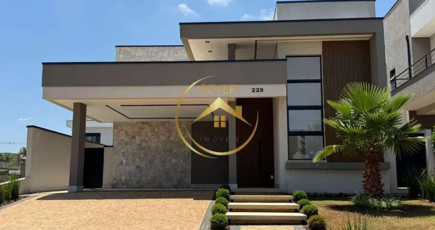 Casa à venda em Paulínia, Loteamento Terras do Cancioneiro, com 3 suítes, com 205 m²