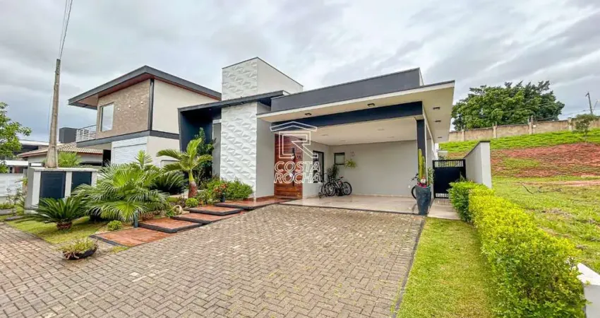 Casa com 3 dormitórios à venda, 264 m² por R$ 1.890.000,00 - Condomínio Portal dos Bandeirantes - Salto/SP