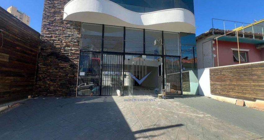 Salão para alugar, 360 m² por R$ 8.305,00/mês - Jardim Girassol - Americana/SP