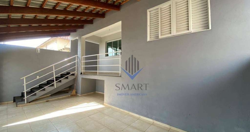 Casa com 3 dormitórios para alugar, 132 m² por R$ 3.384,00/mês - Jardim São Paulo - Americana/SP
