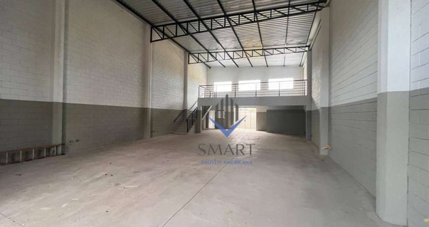 Salão, 280 m² - venda por R$ 1.100.000,00 ou aluguel por R$ 6.016,00/mês - Jardim Alphacenter - Santa Bárbara D'Oeste/SP