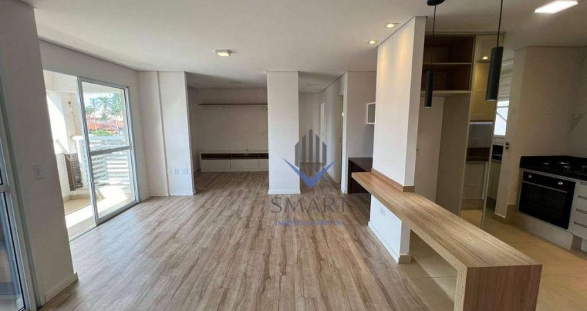 Apartamento com 2 dormitórios para alugar, 88 m² por R$ 4.853,89/mês - Jardim São Paulo - Americana/SP