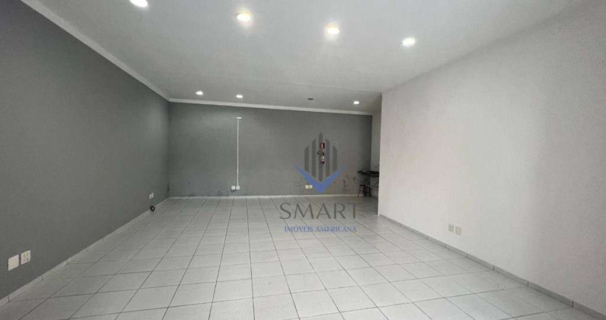 Sala para alugar, 76 m² por R$ 2.060,00/mês - Vila Santa Catarina - Americana/SP