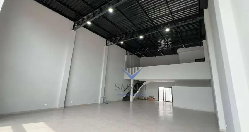 Salão para alugar, 228 m² por r$ 5.730,00/mês - jardim dona regina - santa bárbara d'oeste/sp