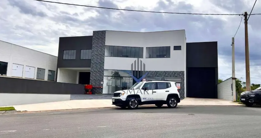 Galpão, 1770 m² - venda por R$ 6.200.000,00 ou aluguel por R$ 30.420,00/mês - Parque Industrial Experts - Nova Odessa/SP