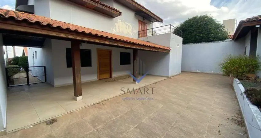 Casa com 3 dormitórios, 280 m² - venda por R$ 1.100.000,00 ou aluguel por R$ 5.230,00/mês - Parque Novo Mundo - Americana/SP