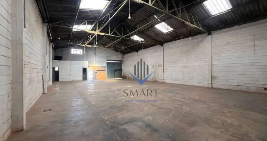 Salão para alugar, 255 m² por R$ 3.756,00/mês - Vila Dainese - Americana/SP