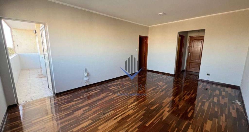 Apartamento com 3 dormitórios para alugar, 170 m² por R$ 3.813,00/mês - Jardim Girassol - Americana/SP