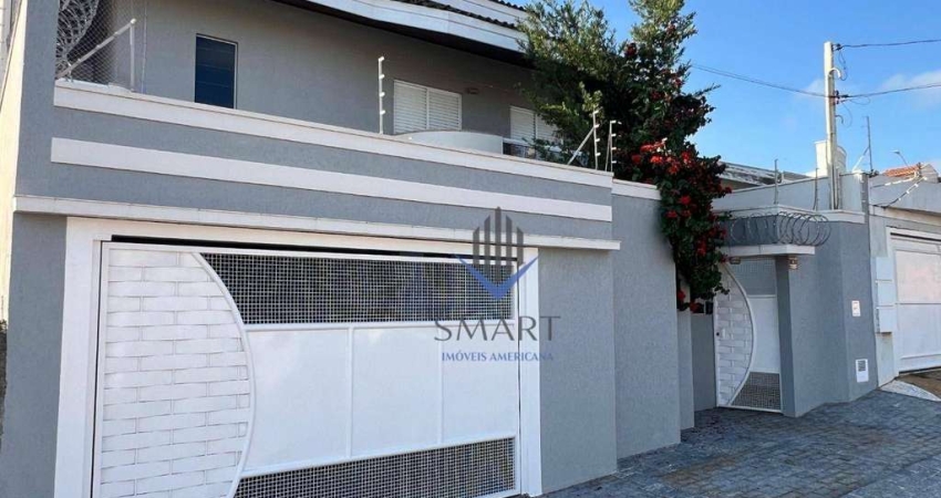 Casa com 3 dormitórios para alugar, 188 m² por R$ 3.465/mês - Parque Residencial Nardini - Americana/SP
