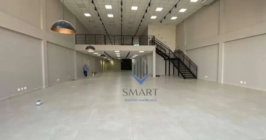 Salão para alugar, 679 m² por R$ 25.480/mês - Vila Israel - Americana/SP