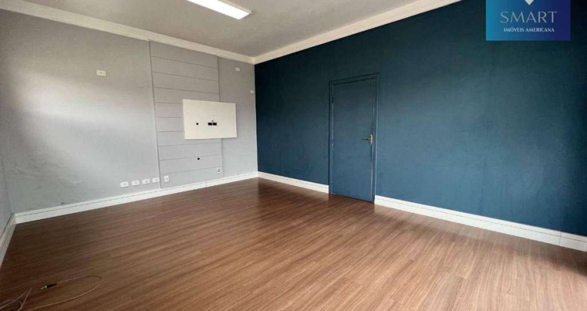 Sala para alugar, 57 m² por R$ 2.060,59/mês - Jardim São Paulo - Americana/SP