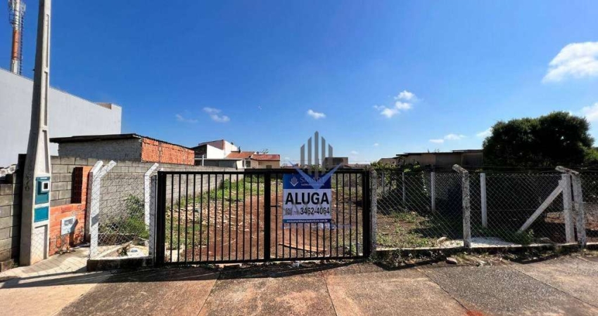 Terreno para alugar, 420 m² por R$ 1.762,00/mês - Parque Residencial Jaguari - Americana/SP