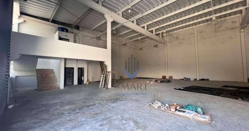 Salão para alugar, 326 m² por R$ 8.500,00/mês - Loteamento Industrial Machadinho - Americana/SP
