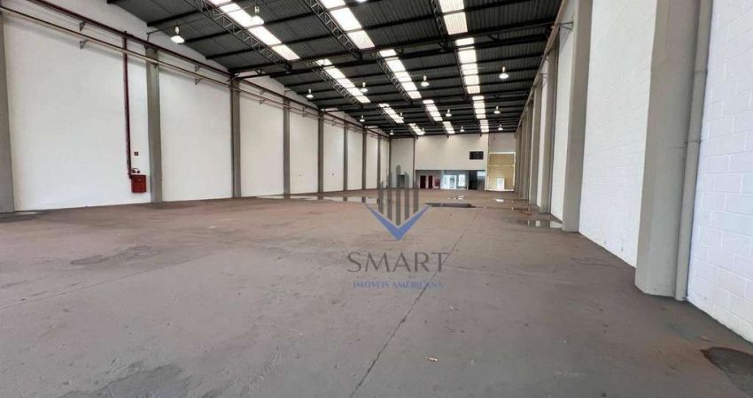 Galpão para alugar, 1272 m² por R$ 17.598,00/mês - Distrito Industrial - Santa Bárbara D'Oeste/SP