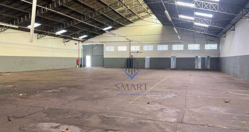 Galpão, 1000 m² - venda por R$ 3.900.000,00 ou aluguel por R$ 13.075,00/mês - Santa Sofia - Americana/SP