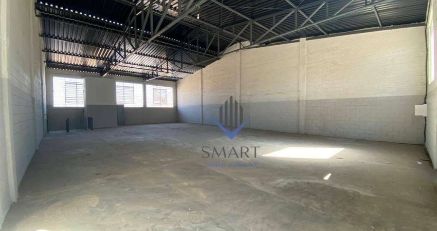 Salão para alugar, 300 m² por R$ 4.264/mês - Santa Cruz - Americana/SP