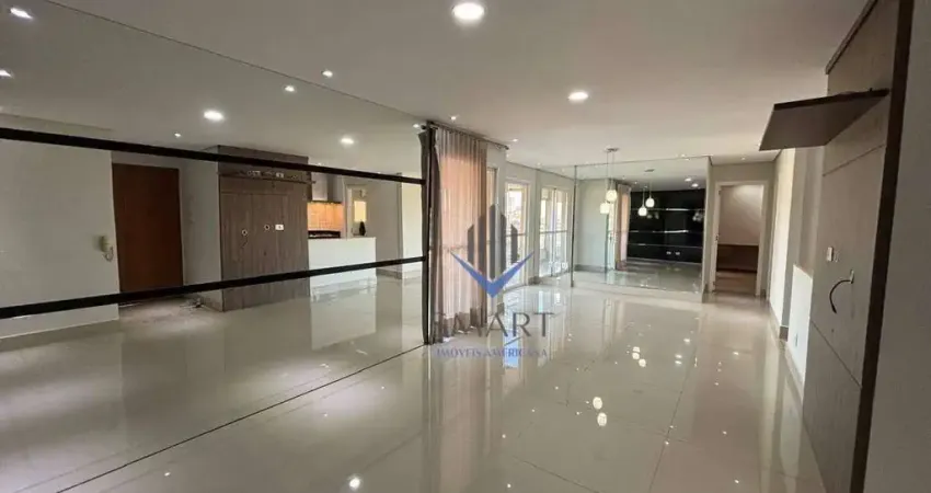 Apartamento Duplex com 4 dormitórios para alugar, 176 m² por R$ 8.084,27/mês - Jardim São Paulo - Americana/SP