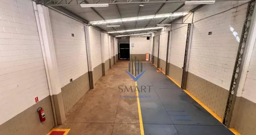 Galpão para alugar, 480 m² por r$ 7.053,00/mês - parque industrial bandeirantes - santa bárbara d'oeste/sp