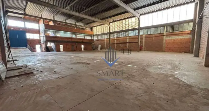 Galpão para alugar, 1157 m² por r$ 18.663/mês - loteamento industrial nossa senhora de fátima - americana/sp