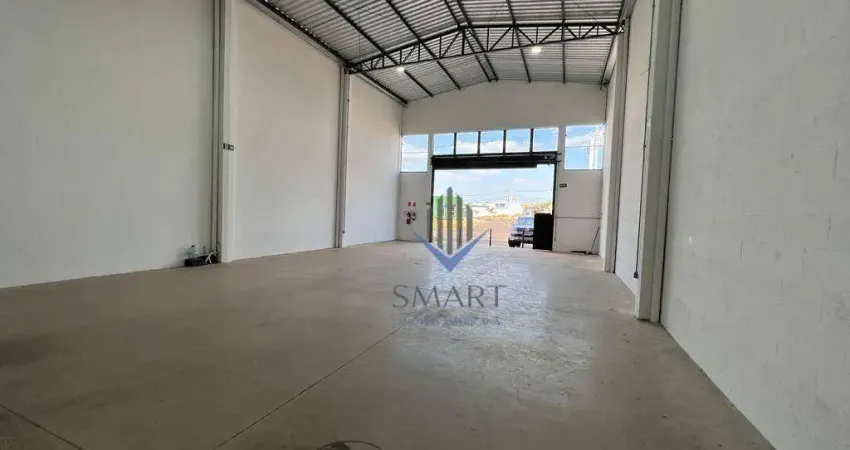 Salão para alugar, 200 m² por r$ 4.390,00/mês - reserva centenária - santa bárbara d'oeste/sp