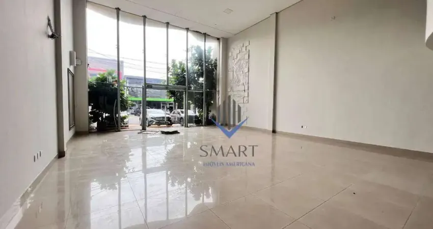 Salão para alugar, 420 m² por r$ 14.413,80/mês - colina - americana/sp