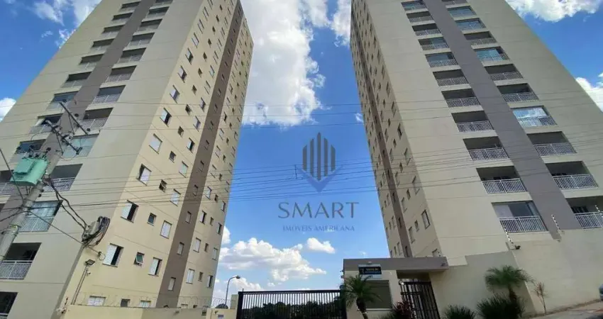 Apartamento com 2 dormitórios para alugar, 55 m² por r$ 2.369,94/mês - catharina zanaga - americana/sp
