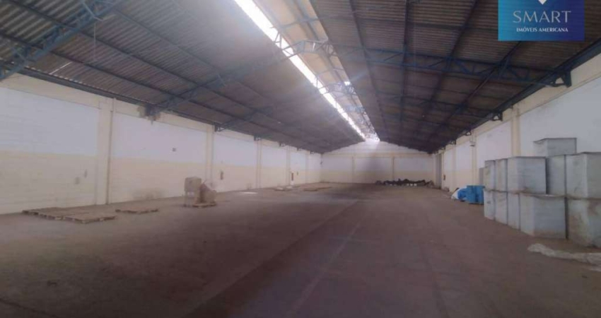 Galpão para alugar, 1000 m² por R$ 11.503,00/mês - Loteamento Industrial Nossa Senhora de Fátima - Americana/SP
