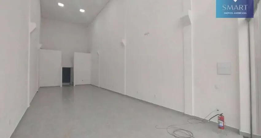 Salão para alugar, 98 m² por r$ 3.620,00/mês - jardim terramérica i - americana/sp