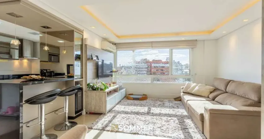 Apartamento 2 dormitórios,1 vaga, elevador no bairro Petrópolis