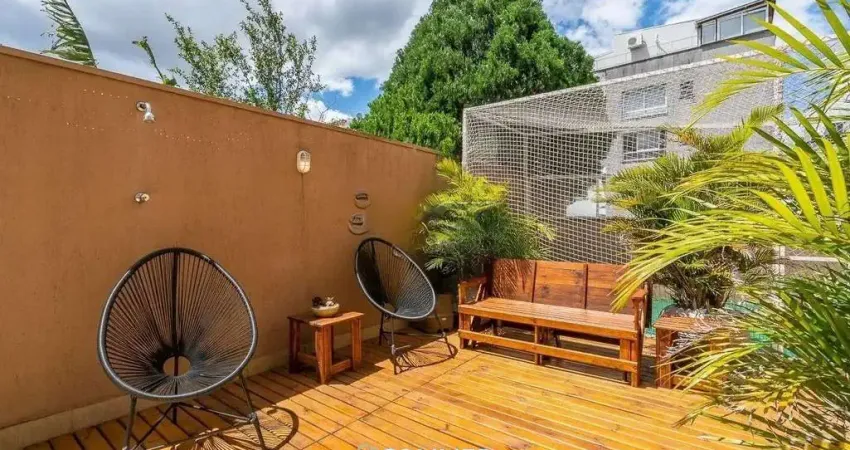 Apartamento Garden 3 dorm, Porteira Fechada com Pátio no Bairro Santana