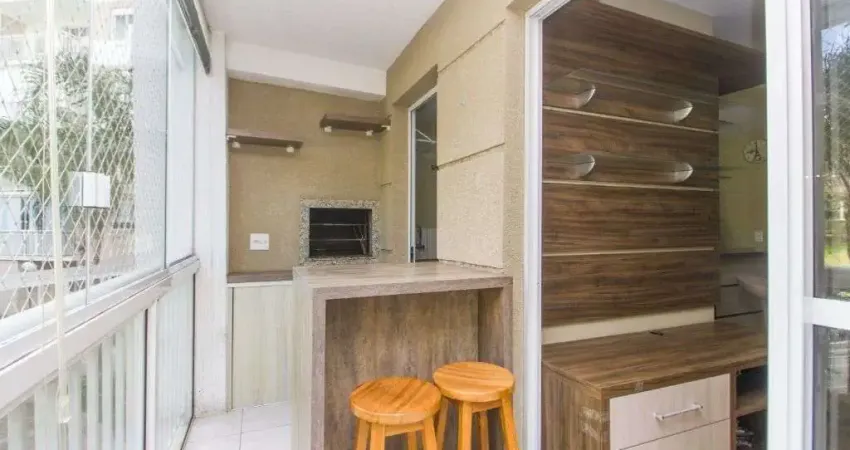 Apartamento 3 dorms à venda com churrasqueira e vaga vila ipiranga- porto alegre